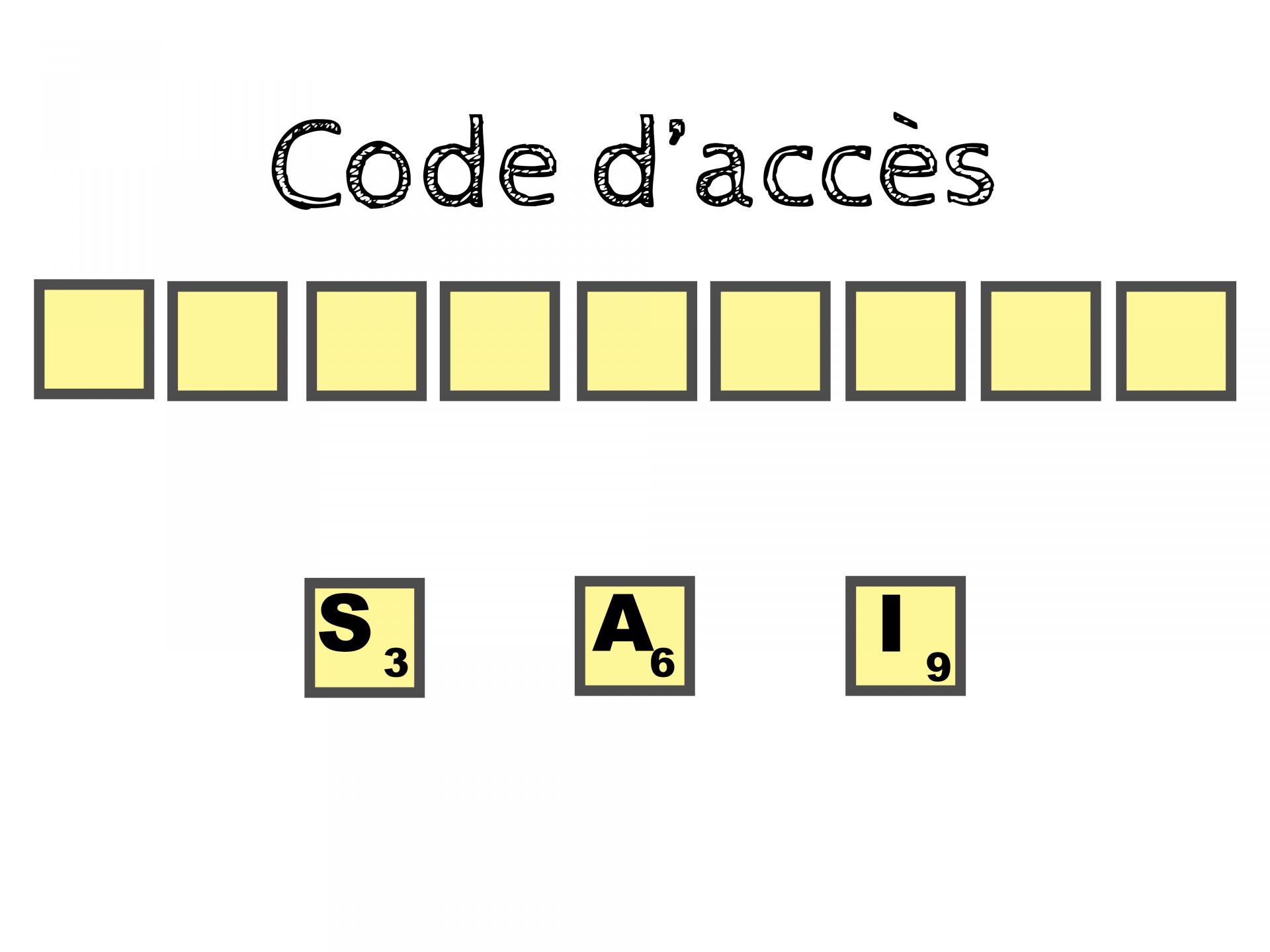Code d'accès