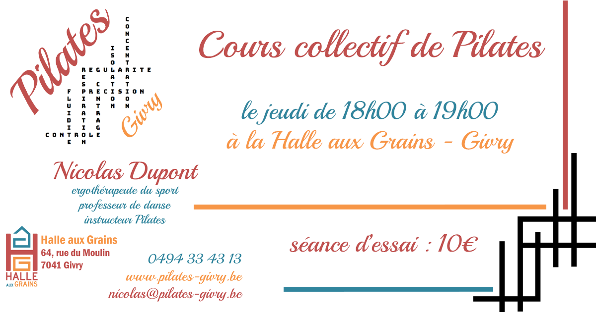 Cours collectif Pilates