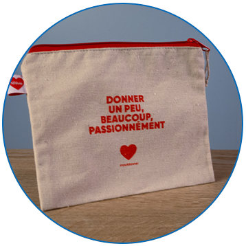 Trousse en coton