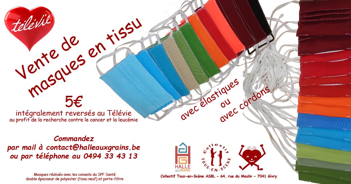 Vente de masques